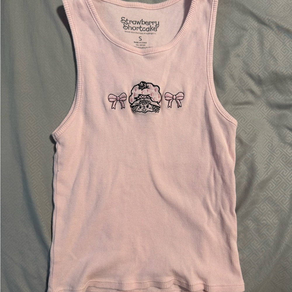 Strawberry Shortcake Pink Tank Top
